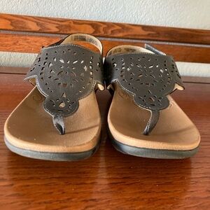 Rockport Ridge Sling Sandals, Black Size US 9.5 EUR 41